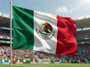 Flag of Mexico National Soccer Team
